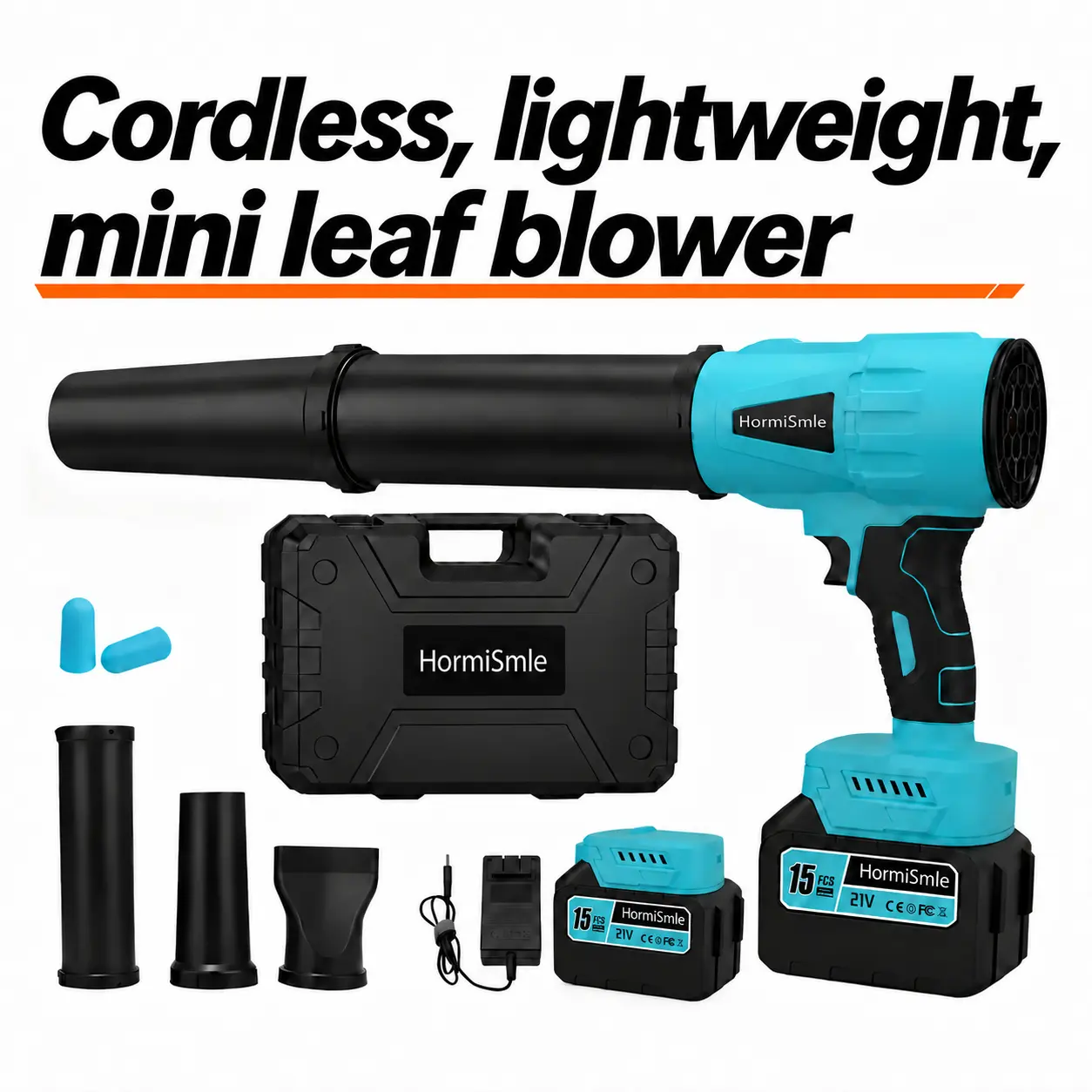 Multifunctional Cordless Leaf Blower—a portable, handheld tool designed for yard cleanup. It is suitable for a variety of tasks, such as clearing yard surfaces and cleaning vehicles.
