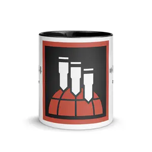 Orbital 380mm HE Barrage Stratagem Mug with Color Inside (Helldivers Inspired)
