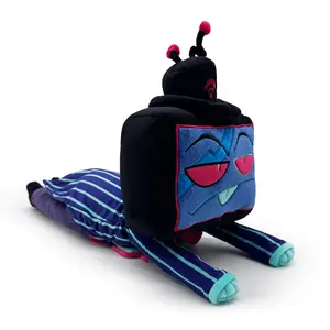 Hazbin Hotel Vox TV Head Soft Plush Character Doll, Unisex Plush Toys, Vox Figure, Anime Game Peripheral, Kids Birthday or Christmas Gift