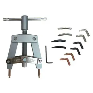 212 MAIN Heavy Duty Snap Ring Tool Kit, Alloy Steel Circlip Pliers Set with Compact Compound Lever & 6 Tips for Cycling, Outdoor Recreation