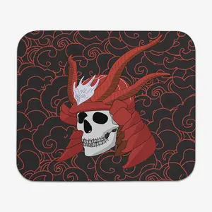 Samurai Skull Mousepad