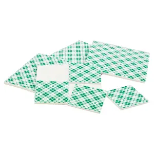 212 MAIN Permanent Mounting Tape Squares, 16 Packs of 6, Long Lasting Adhesive, Waterproof Bond for DIY Scrapbooking & Stamping