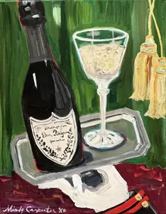 {Carpe Diem Papers} Champagne, Madame? Card