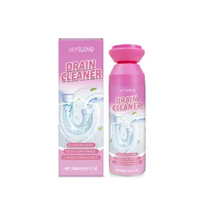 16.91oz Drain Cleaner, Clean Dirt & Stains, Dissolve Grease, Kitchen Bathroom Pipe Freshener, Unclog Pipes Effectively, Drain Opener