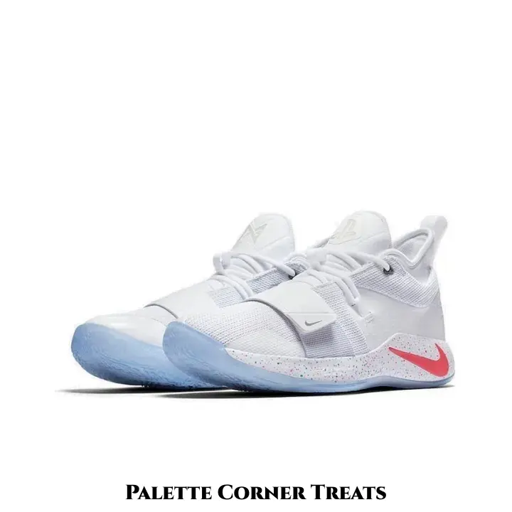 Woven Breathable Mesh Low Top Performance Sneakers Solid White Speckled Midsole Red Contrast Badge Adjustable Instep Strap Icy Transparent Outsole Grippy Court Sports Shoes With Full Packaging