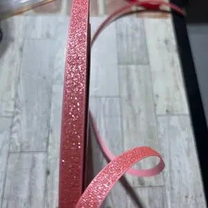 3/8glitter ribbon Synthetic