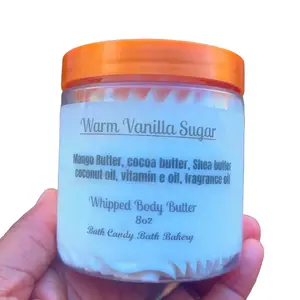 Warm vanilla sugar whipped body butter