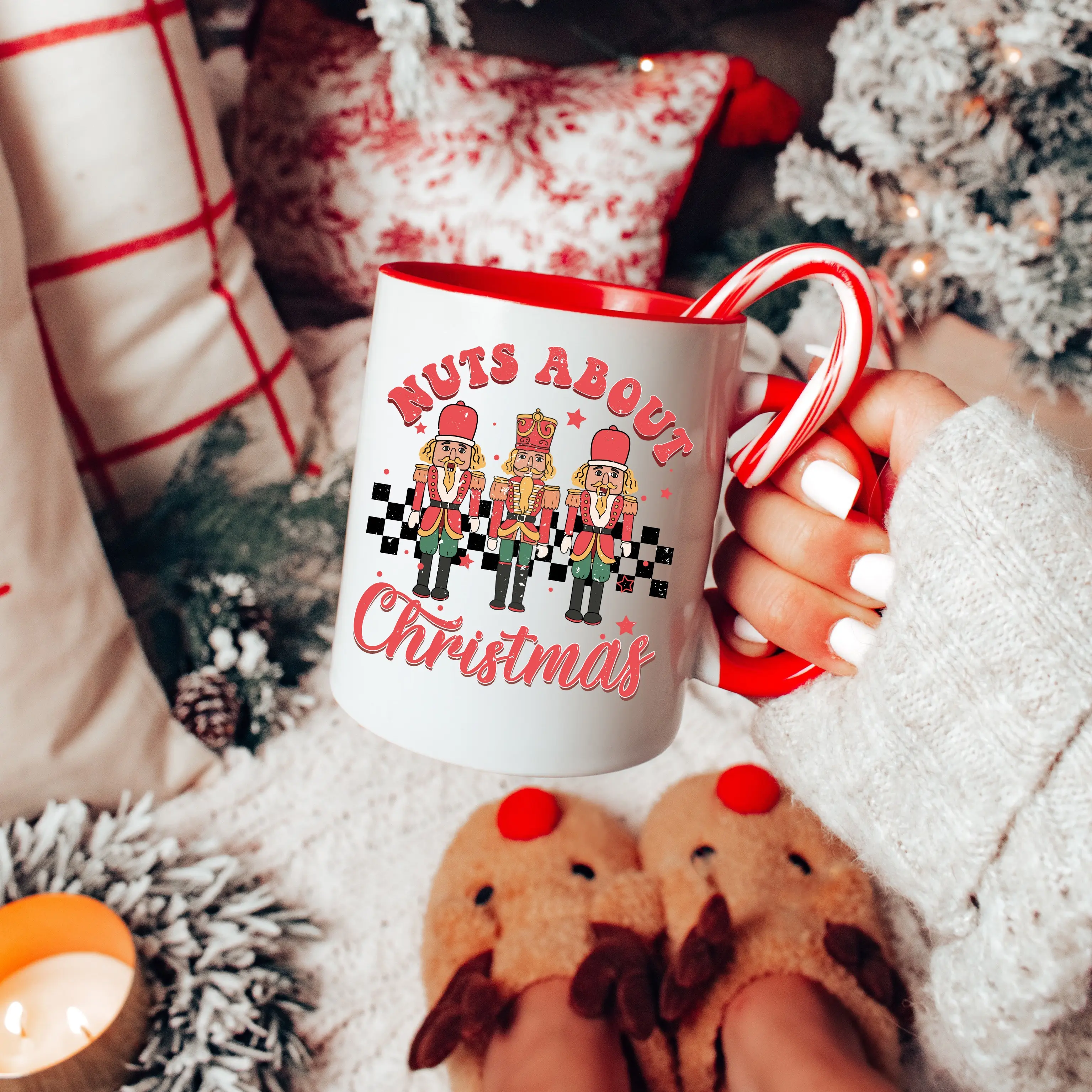 Nutcracker Christmas Mug