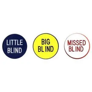 Blind Buttons / Lammers 1 1/4'' Little - Big - Missed