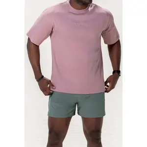 pastel purple oversized gym shirt