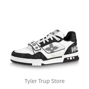 Black White Trendy andfashionable casual sports shoes, anti slip,wear-resistant,and shockapsorping runnincshoes