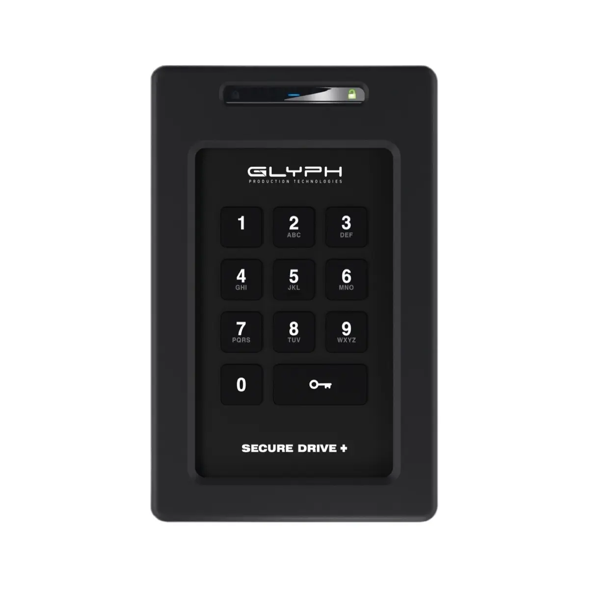 Glyph Technologies SecureDrive+ 1TB USB 3.2 Gen 1 Encrypted External SSD with Keypad