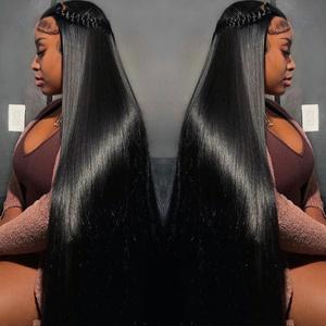 Bling Hair Straight 13x6 Hd Lace Front Wigs Human Hair 180 Density 13x4 Transparent Lace Frontal Wigs with Baby Hair Natural Hairline Long Straight for Black Women Natural Color #Summervibes