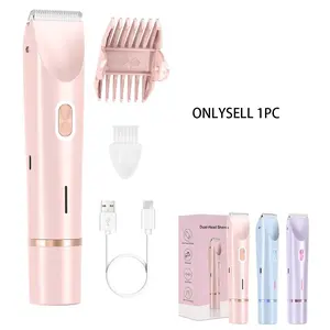 1pc Bikini Trimmer for Women, Bikini Shaver, Electric Razors for Women Pubic Hair, Rechargeable Ladies Bikini Hair Trimmer Removal, USB Rechargeable Trimmer, Cordless Trimmer