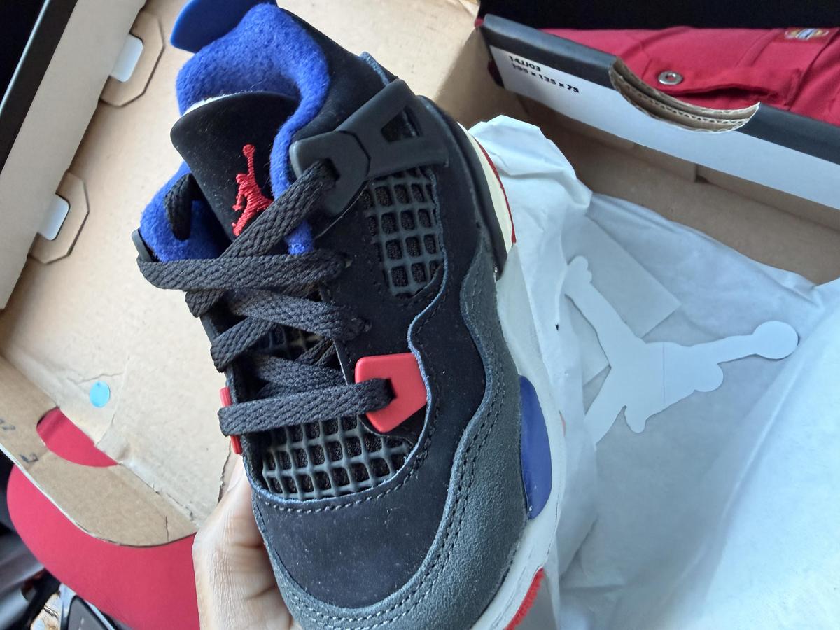 Item: 6, Black/Fire Red-Deep Royal Blue, 1