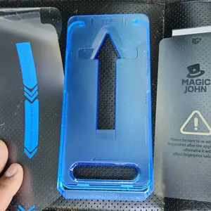 MAGIC JOHN Screen Protector 2 Pack for iPhone, Samsung, and Google–Clear & Privacy Protection, Fingerprint Resistant, Dust-Free, Bubble-Free Design