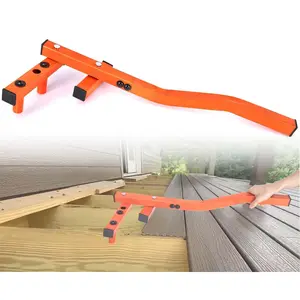 Deck Board Straightening Tool 24inch Adjustable Deck Board Bender Heavy-Duty A3 Steel Deck Tool for Tightening Gaps Universal Board Straightening Tool Suitable for Wooden Decks Range from 1.6inch to 2.8inch