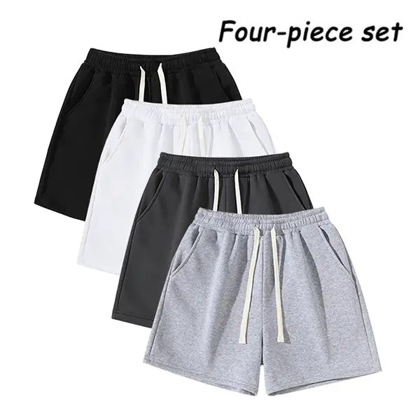 Light gray + black + dark gray + white.