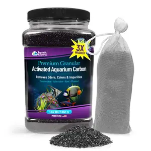 Activated Carbon - Aquarium Filter Charcoal Media for Odor Removal | Aquatic Experts