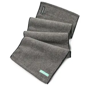 2X PRO Charcoal detox® Infused double charcoal Active size towel Plastic Cotton