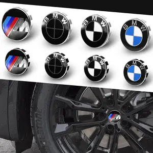BMW 4Pcs 56/68mm Car Wheel Center Hub Cap For BMW M Performance E36 E39 E46 E30 E34 E53 E90 E60 E70 E92 E93 E83 E84 E87 G01 G11 G12 G20 G30 X1 X2 X3 X4 X5 X6 X7 F30 F20 F10 F15 F16 M3 M4 M5 Car Accessories