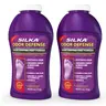 Silka Foot Powder & Shoe Deodorizer. 2 Pack. Fresh Scent, Absorbs Sweat & Excess Moisture,  Daily Odor, 6 Oz, Foot Care Products