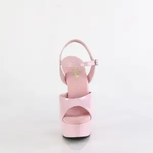6 Inch Heel DELIGHT-609 Baby Pink Patent