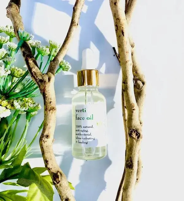 NEW! Verti Face Oil. Anti-aging, healing with clean fresh scent (subtle woodsy + citrus )