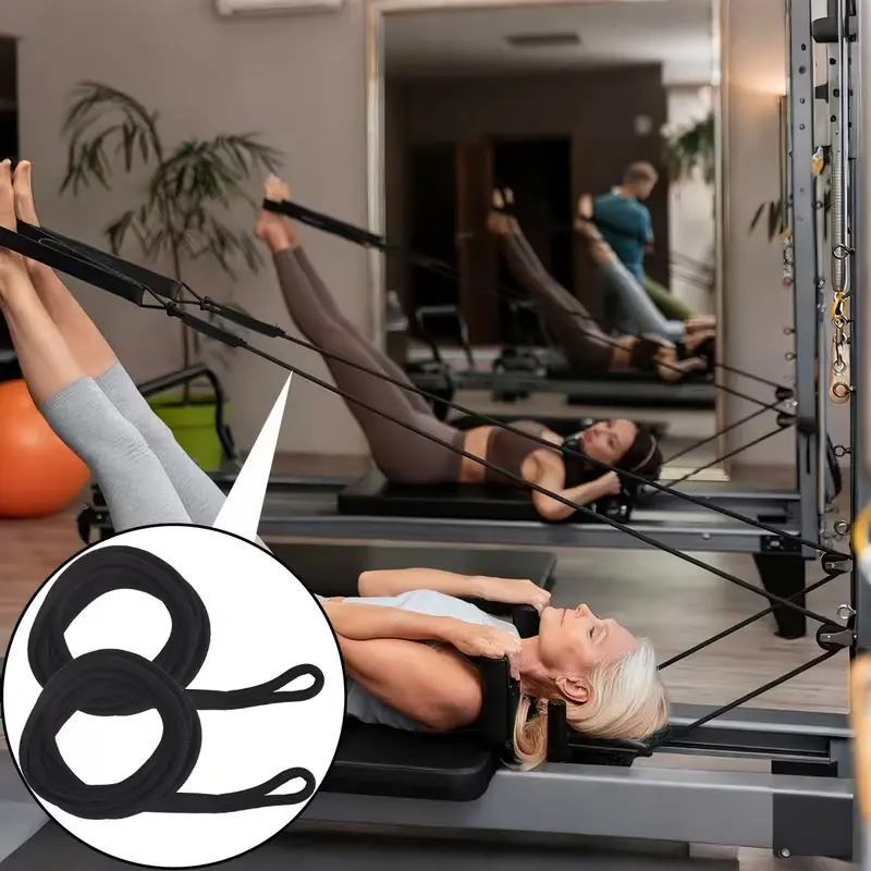 Pilates Resistance Bands for Core Strength and Flexibility Training