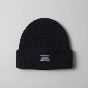 Glossy Beanies featuring Eye-catching Metallic Stitch