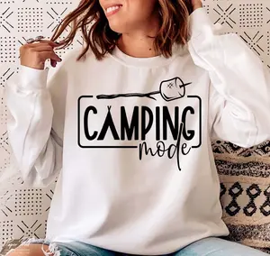 Camping Mode shirt shirt, Camping shirt, Happy Camper shirt, Camp Life shirt, Family Vacation 2025 shirt, Adventure shirt, Travel Outdoor Shirt shirt