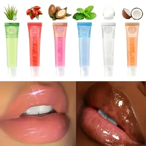 6pcs Fruit Lip Oil Set Long Lasting Moisturizing Lipstick Makeup Non Sticky Lip Glossy Instantly Hydrates Softens Dry Lips Saying Goodbye To Chapped Lips Cosmetic