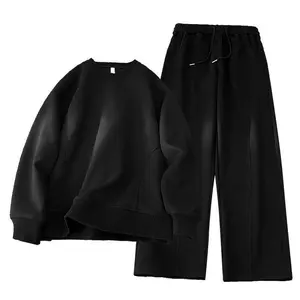 Spring and Autumn Leisure Sports Men's Clothing, 2025 New Style, Long Sleeve Hoodie and Pants, Two Piece Set