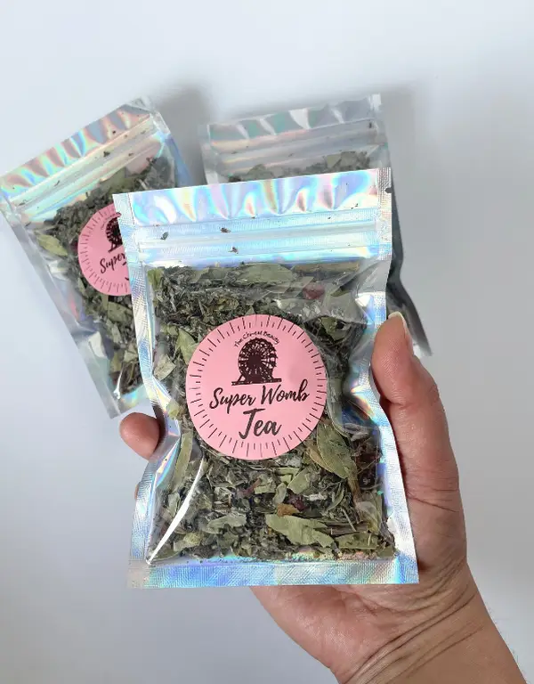 Womb Tea, Hormone Balance Tea, Limpieza de Matriz, Regula Tus Hormonas, Menstrual Tea Organic Natural Beverage Herbal