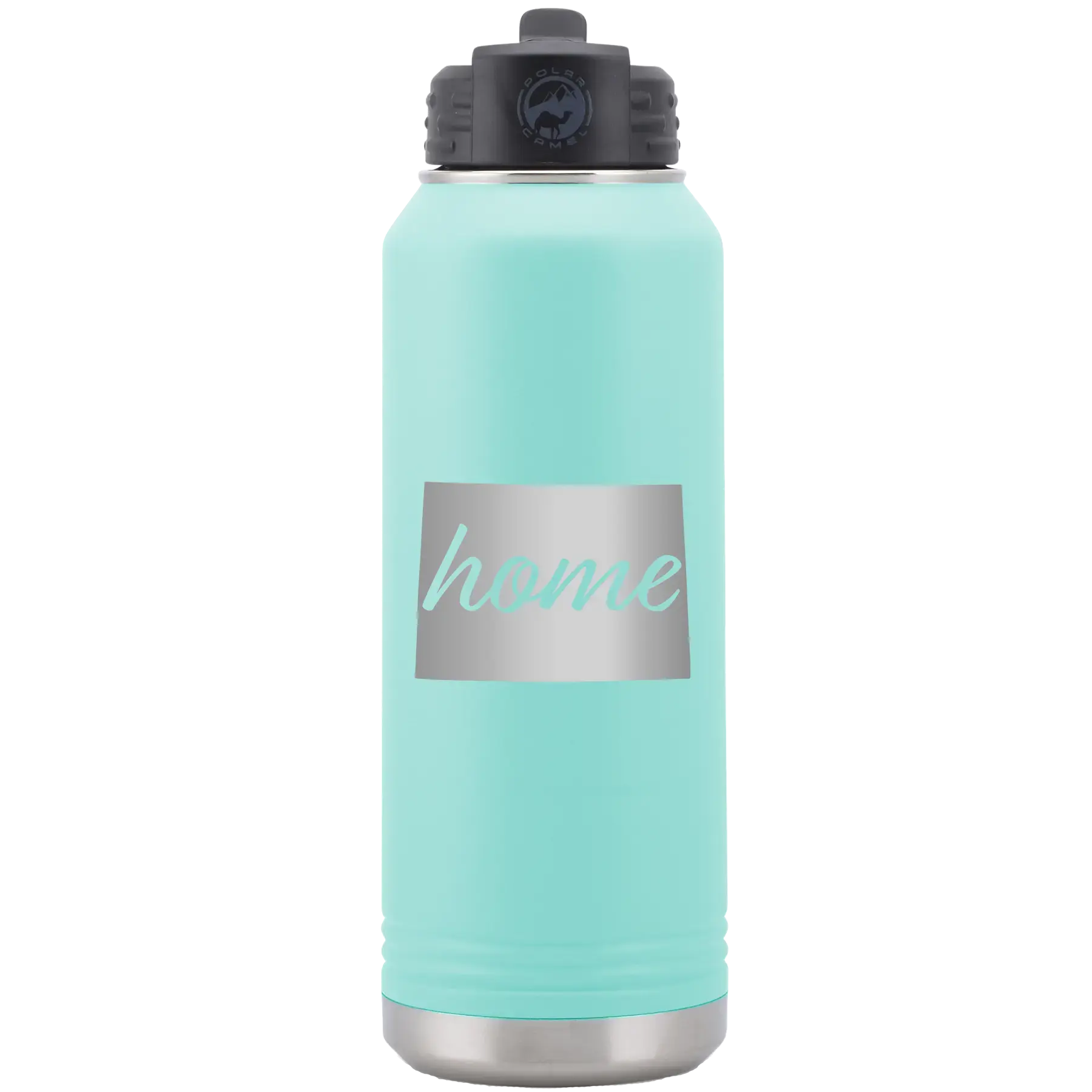 Colorado Home 32 oz Water Bottle | Teal