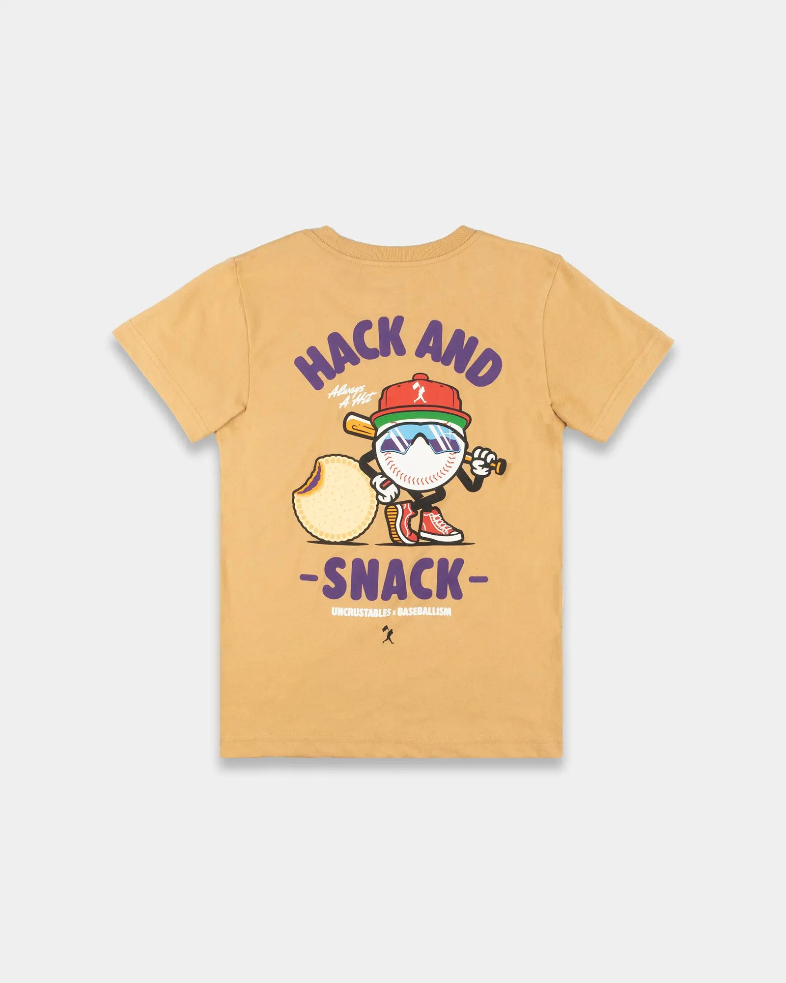 Hack & Snack Youth T-Shirt - Baseballism x Uncrustables