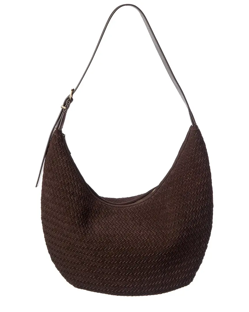 Madewell Essential Curve Suede Shoulder Bag