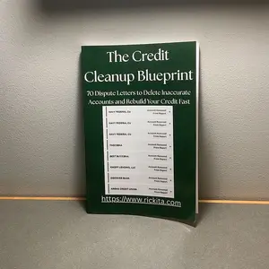 Credit Cleanup Blueprint 70 Dispute Letters to Delete Inaccurate Accounts and Rebuild Your Credit Fast