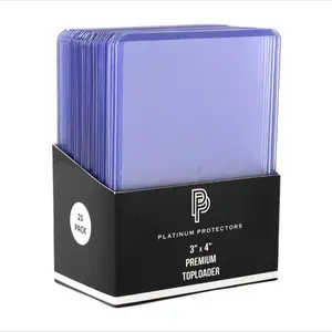 Platinum Protectors Top Loaders Premium Hard Sleeves for Trading Cards 35pt