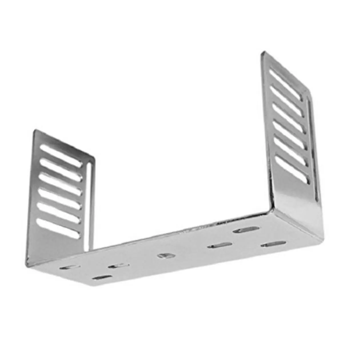 212 MAIN Heavy-Duty Chrome Extended Radio Mounting Bracket - 10m Extended Mount, Radio Accessories, Vehicle Auto Parts