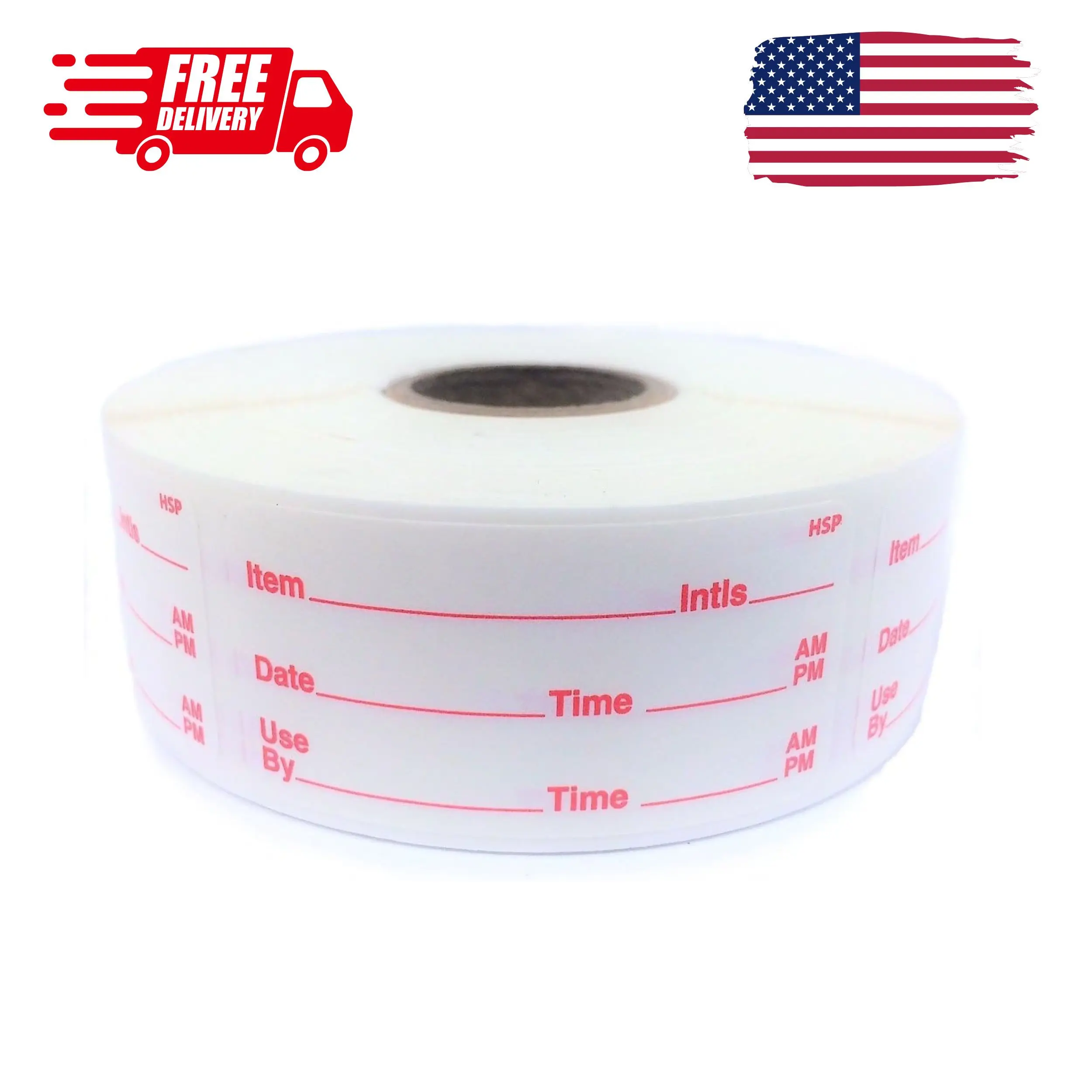 Dissolvable Food Storage Labels for Home and Restaurant Use