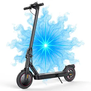 Powerful 500W Adults Electric Scooter  | Foldable & Portable Commuter Scooter | 8.5" Pneumatic Tire | 24-34km Range | Dual Brakes | 3 Speed Modes | IP65 Waterproof | Heavy-Duty 100KG Load Capacity ,summervibes outdoorfun