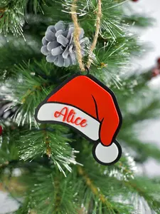 [XMAS DECOR] Family Christmas Ornament | Personalized 3D Name Ornament | Custom Xmas Tree Decoration & Gift Tag