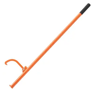 fathersdaygift VEVOR Cant Hook Tool, 59 in, Heavy Duty Steel Log Roller, Log Lifter Timber Jack for Max 32 Dia Logs, Forestry Logging Tools, Dual Function Log Handler for Rolling and Clamping Logs