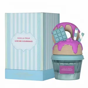 Vanilla Freak Give Me Gourmand 75mlUnisexScented Fragrance - Indulgent Sweetness withCupcakeAccord, Captivating,Versatile, EverydayUse ，lastingFragrance for Men & WomenCozy Gift Idea longlasting perfume