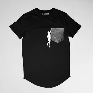 Rock Climbing Pocket T-Shirt