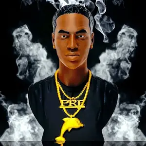 Young Dolph Bust | Sculpture | Statue