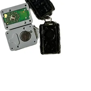 Replacement Key Fob for Car Remote Control with Integrated Chip and Battery Holder