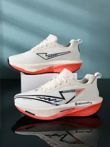 Men's Lightweight Comfortable Running Shoes, Sporty Style, Breathable Mesh, Anti-Slip Sole, Professional Competition, All Seasons