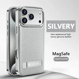 Zhenpi Yike Adjustable Stand Phone Case is compatible with iPhone 17 Pro Max, 16 Pro, 15 Plus, 14, 13, 12 and Air. This shockproof protective case features a durable and stylish design, perfectly suited for daily use.